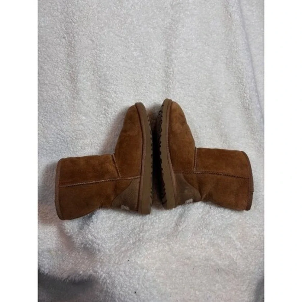 Kids UGG Australia Brown‎ Suede Sheepskin Lined Boots Size [SIZE] 4
